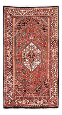 Alfombra persa - Bidjar - 185 x 109 cm - rojo