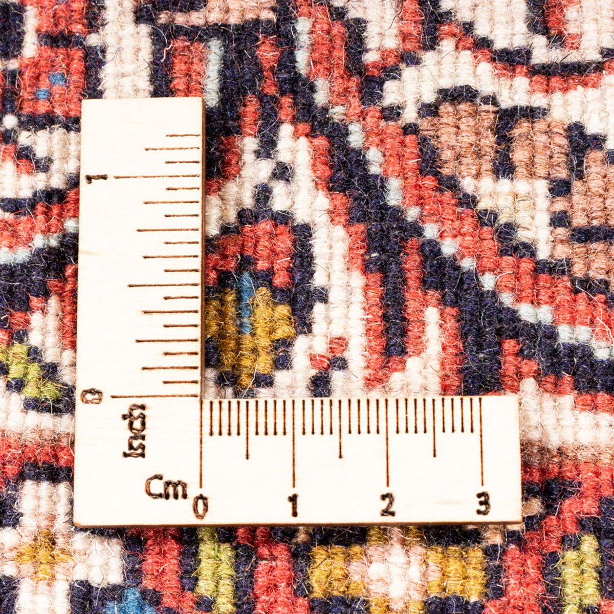 Alfombra persa - Bidjar - 185 x 109 cm - rojo