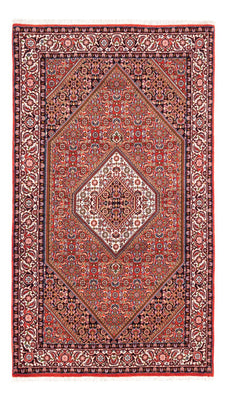 Alfombra persa - Bidjar - 176 x 108 cm - rojo