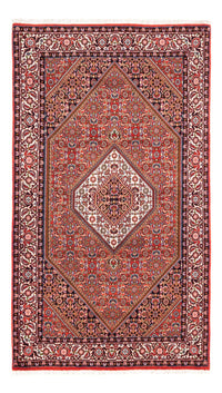 Alfombra persa - Bidjar - 176 x 108 cm - rojo