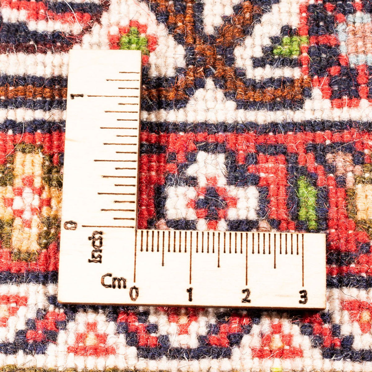 Alfombra persa - Bidjar - 178 x 110 cm - rojo