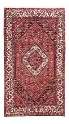 Alfombra persa - Bidjar - 180 x 110 cm - rojo