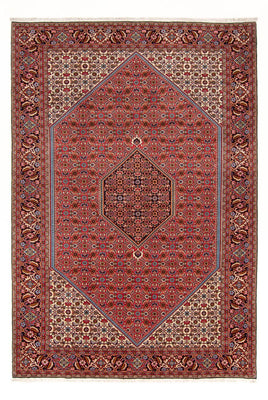 Alfombra persa - Bidjar - 301 x 200 cm - rojo