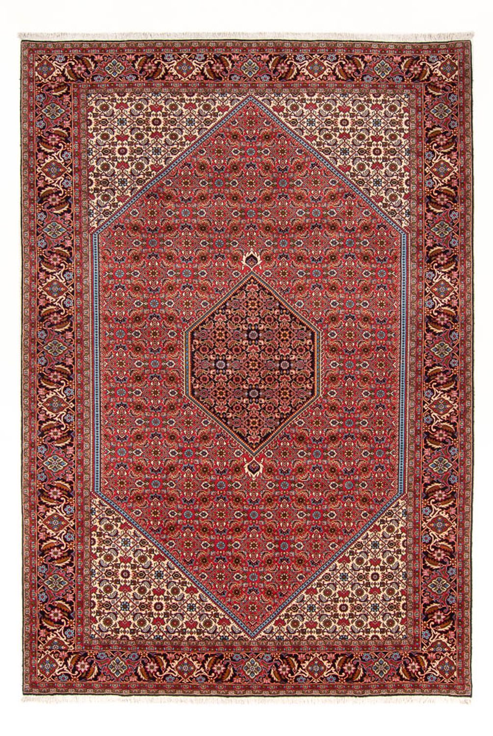 Alfombra persa - Bidjar - 301 x 200 cm - rojo