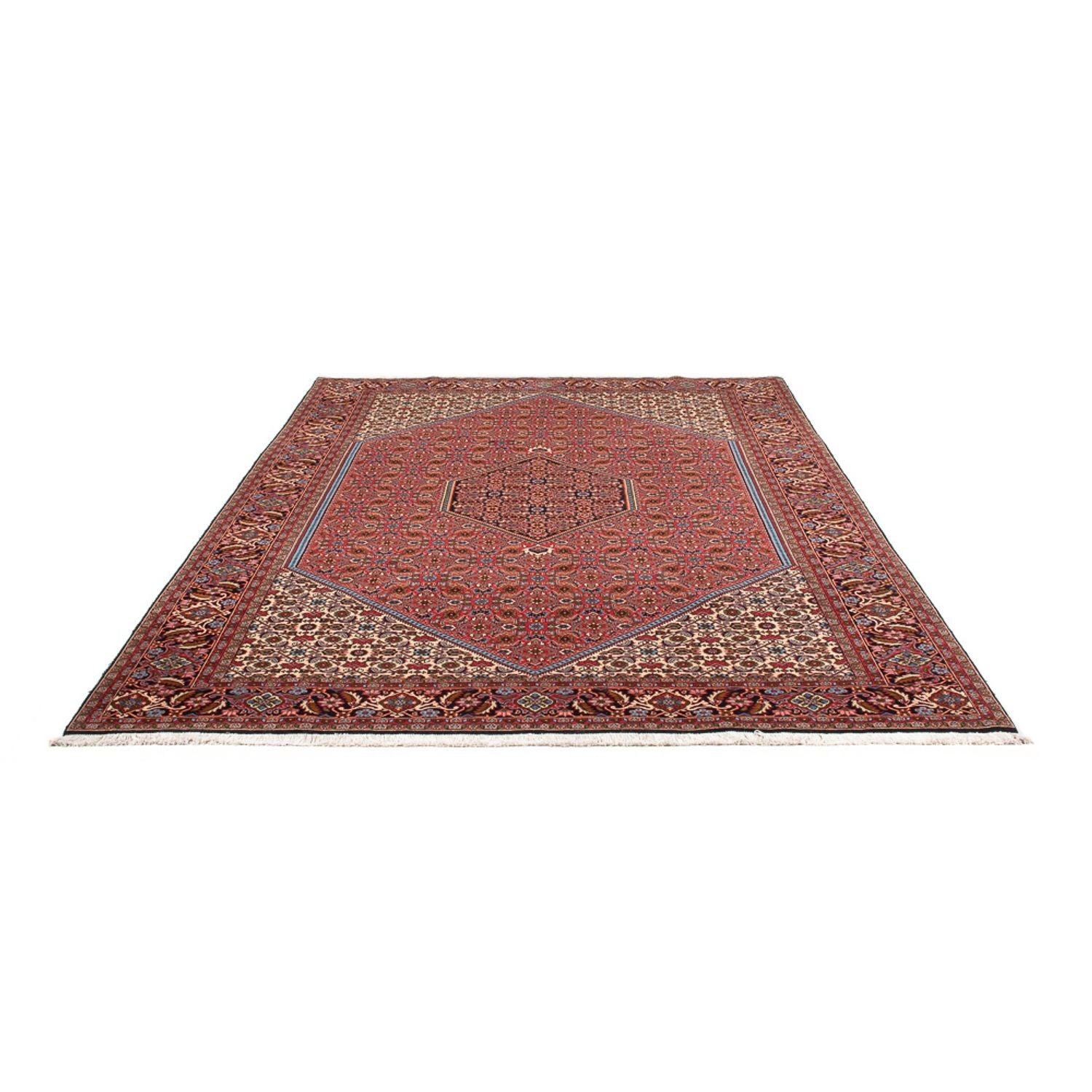 Alfombra persa - Bidjar - 301 x 200 cm - rojo