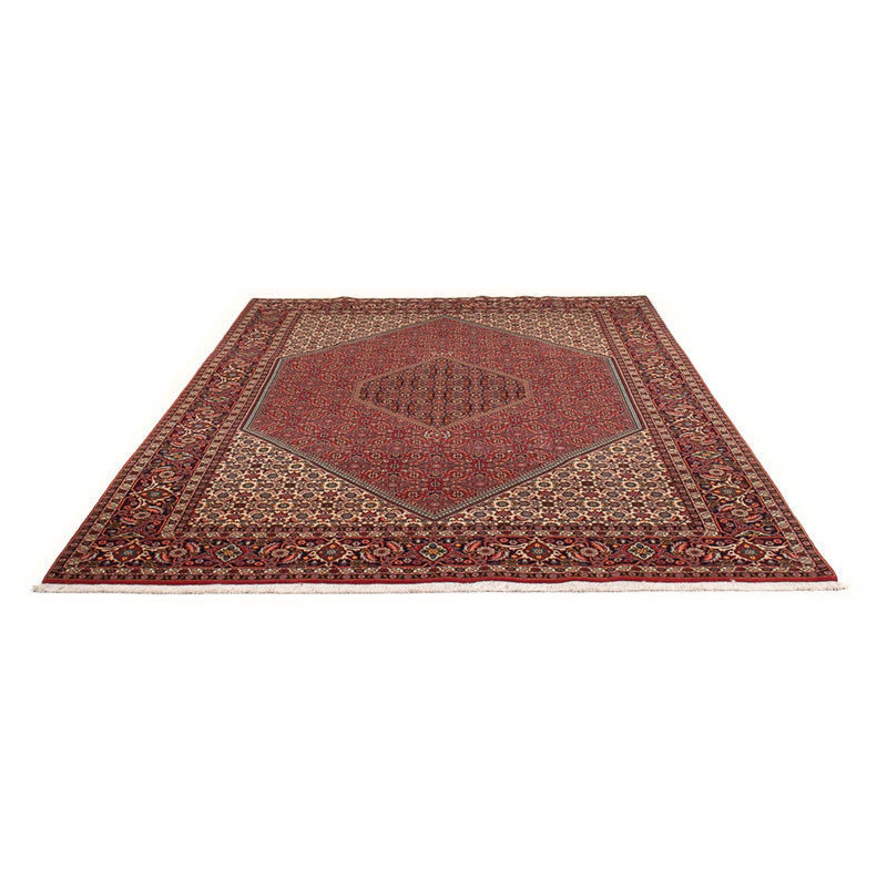 Alfombra persa - Bidjar - 300 x 201 cm - rojo