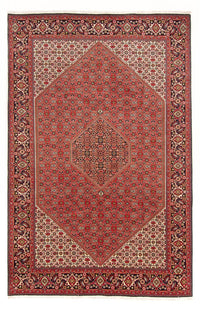 Alfombra persa - Bidjar - 298 x 197 cm - rojo