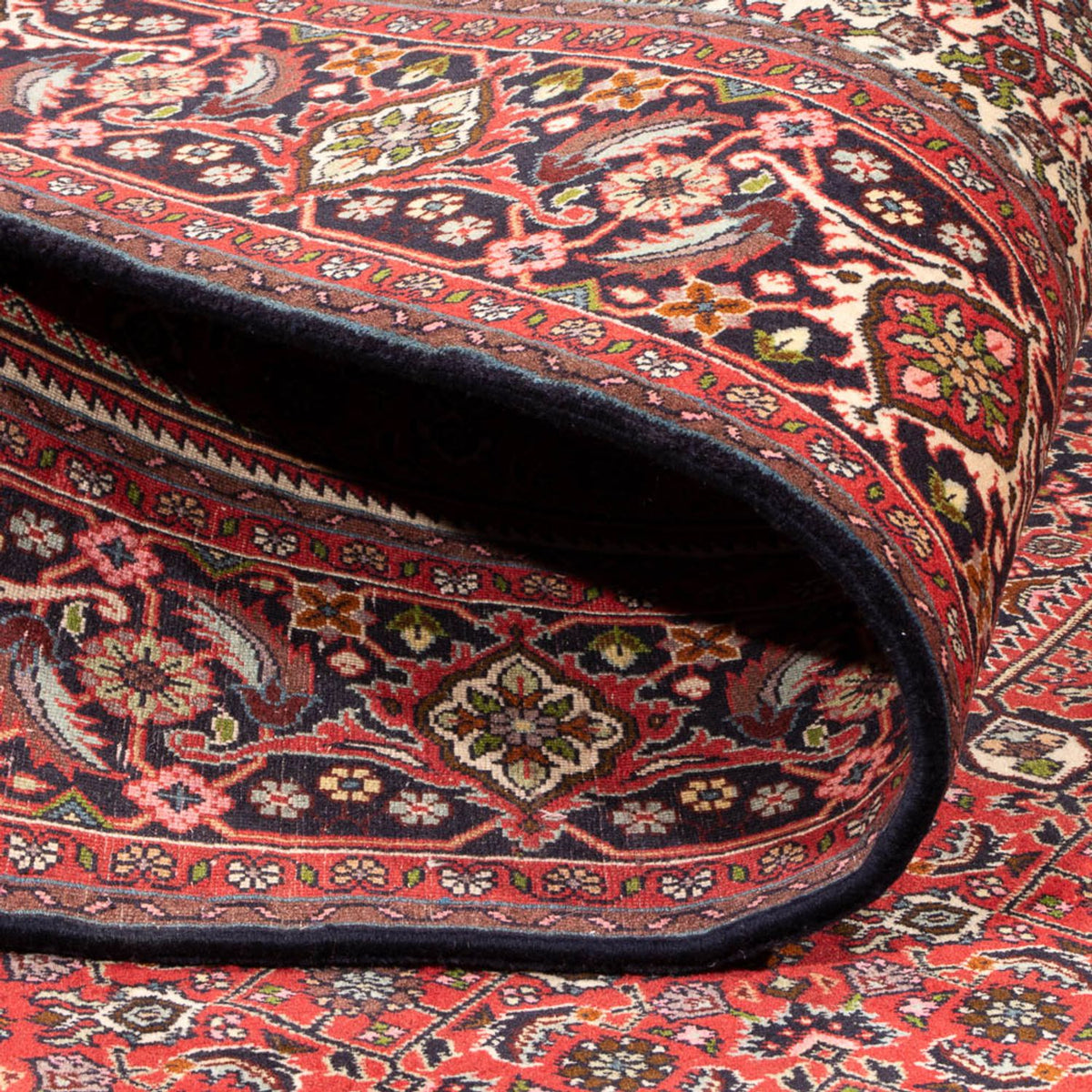 Alfombra persa - Bidjar - 298 x 197 cm - rojo