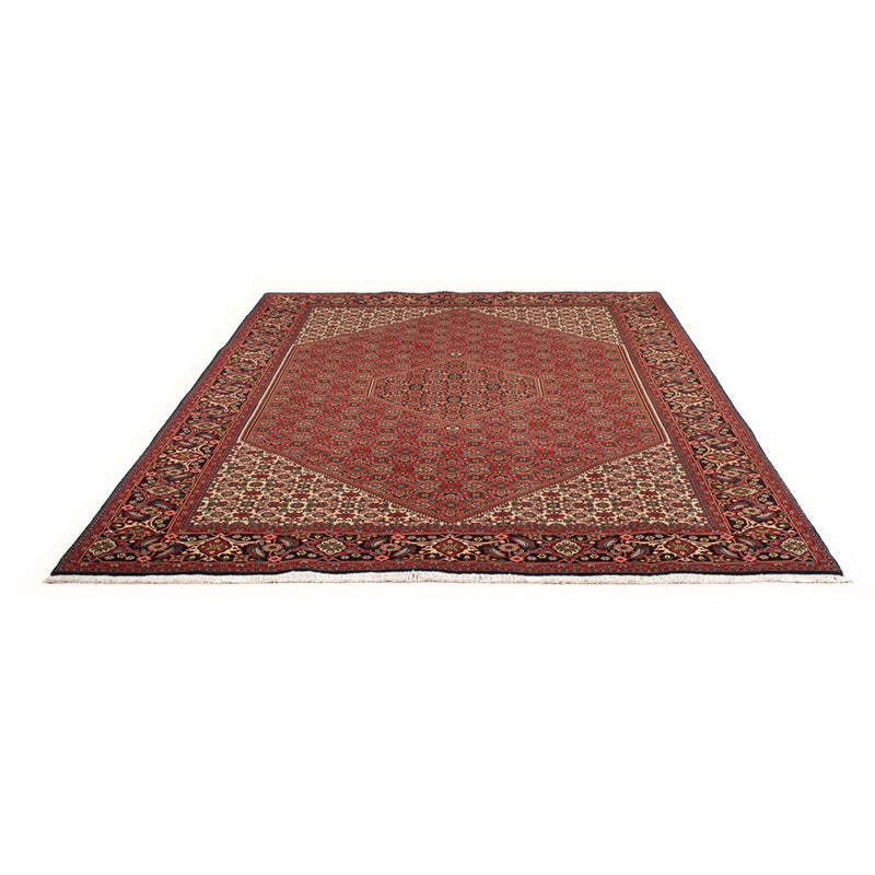 Alfombra persa - Bidjar - 298 x 197 cm - rojo