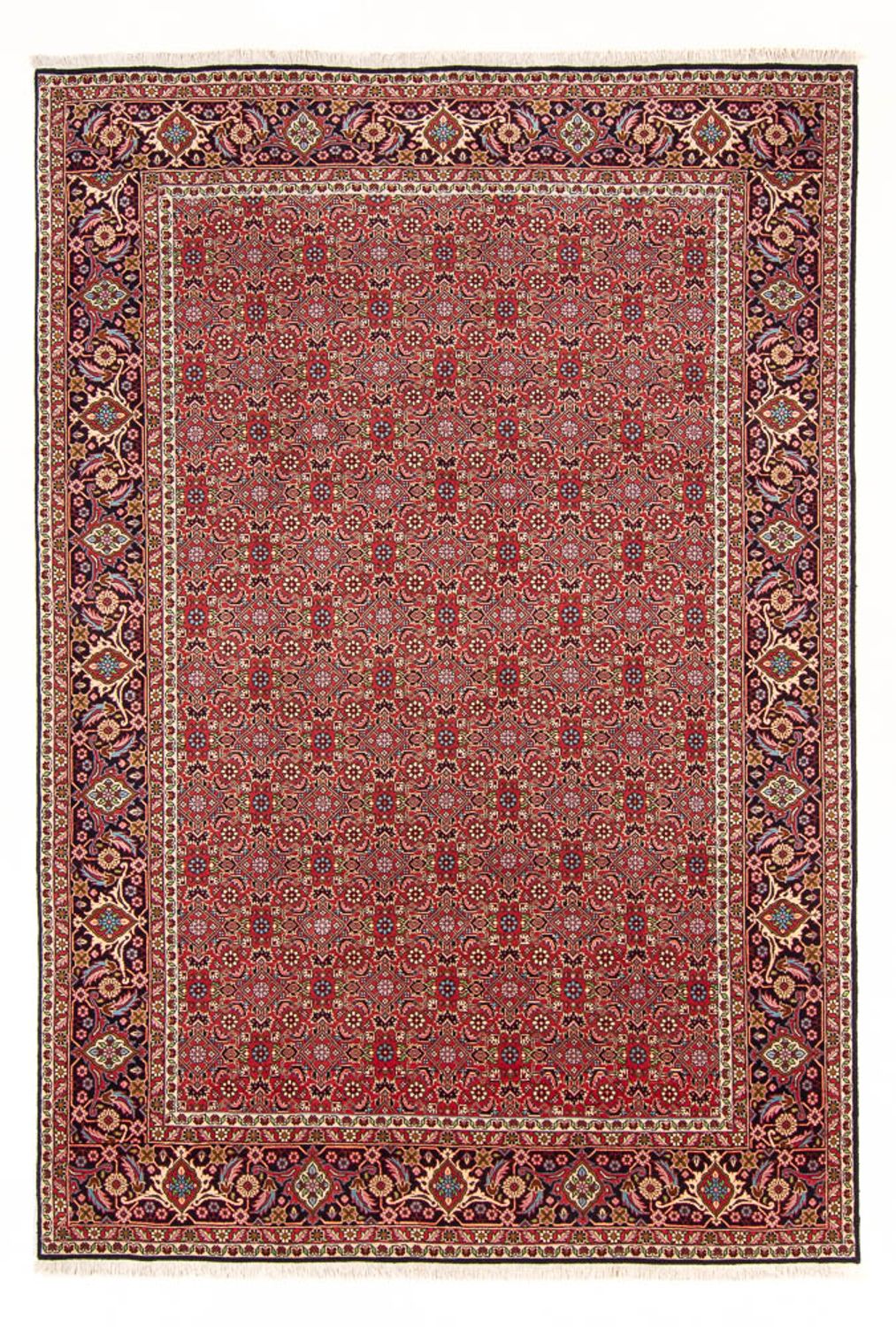 Alfombra persa - Bidjar - 290 x 198 cm - rojo