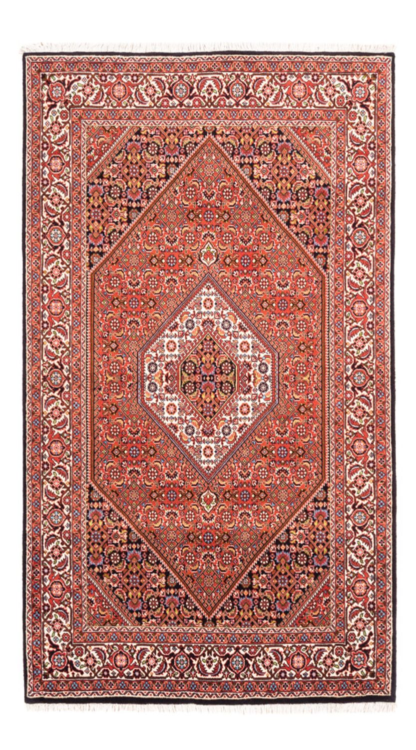 Alfombra persa - Bidjar - 182 x 110 cm - rojo