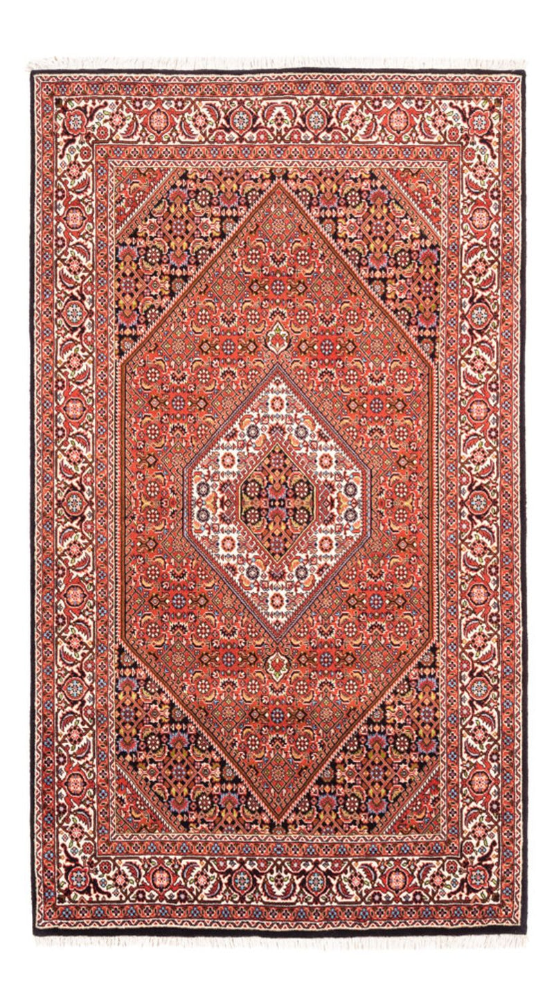 Alfombra persa - Bidjar - 182 x 110 cm - rojo