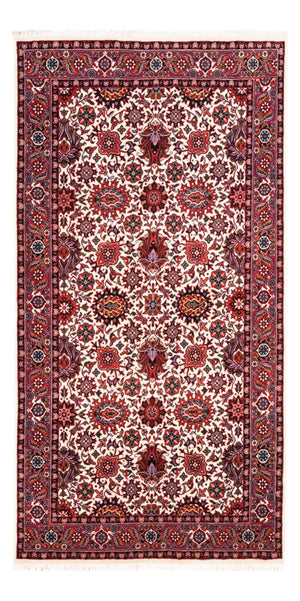 Alfombra de pasillo Alfombra persa - Bidjar - 190 x 106 cm - crema