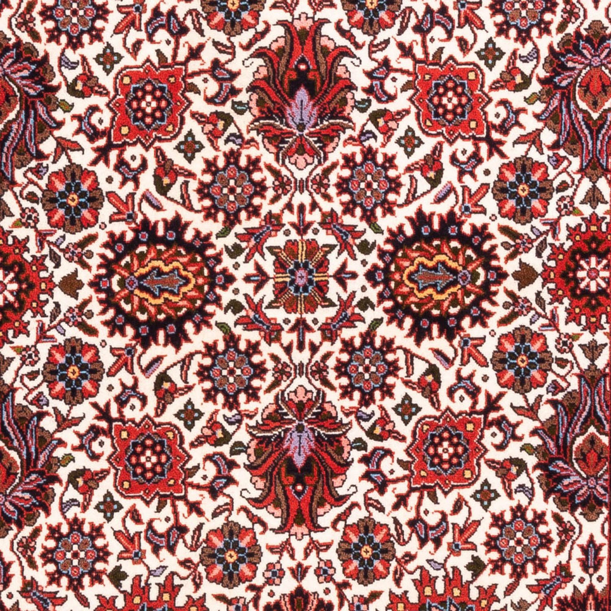 Alfombra de pasillo Alfombra persa - Bidjar - 190 x 106 cm - crema