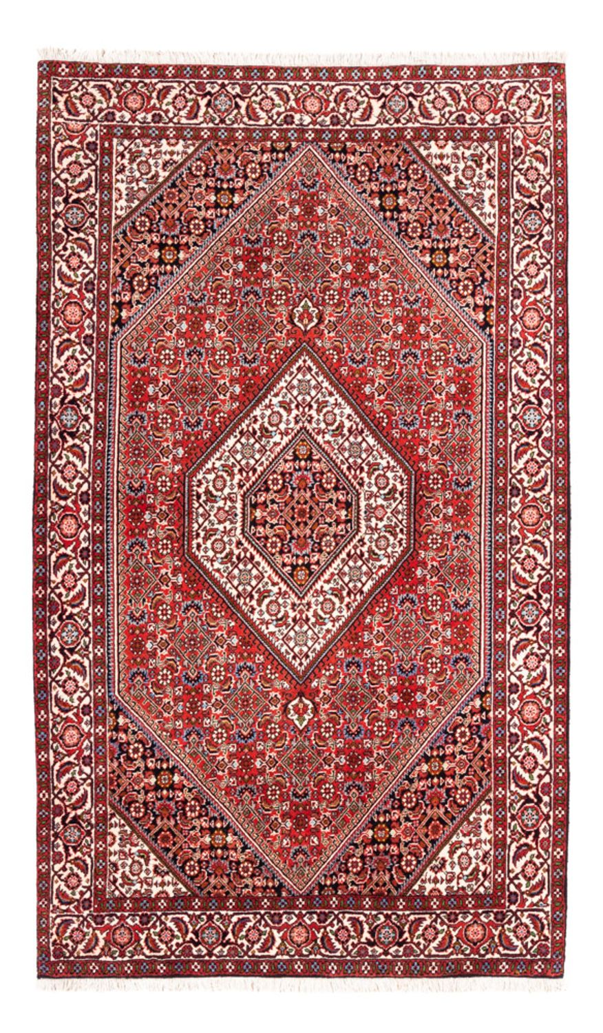 Alfombra persa - Bidjar - 176 x 110 cm - rojo
