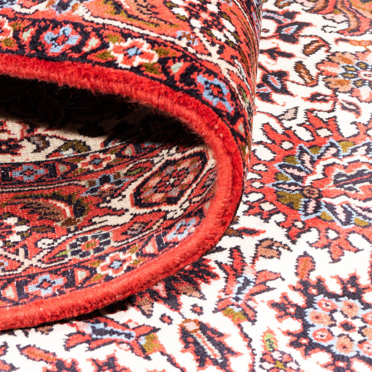 Alfombra persa - Bidjar - 177 x 110 cm - crema