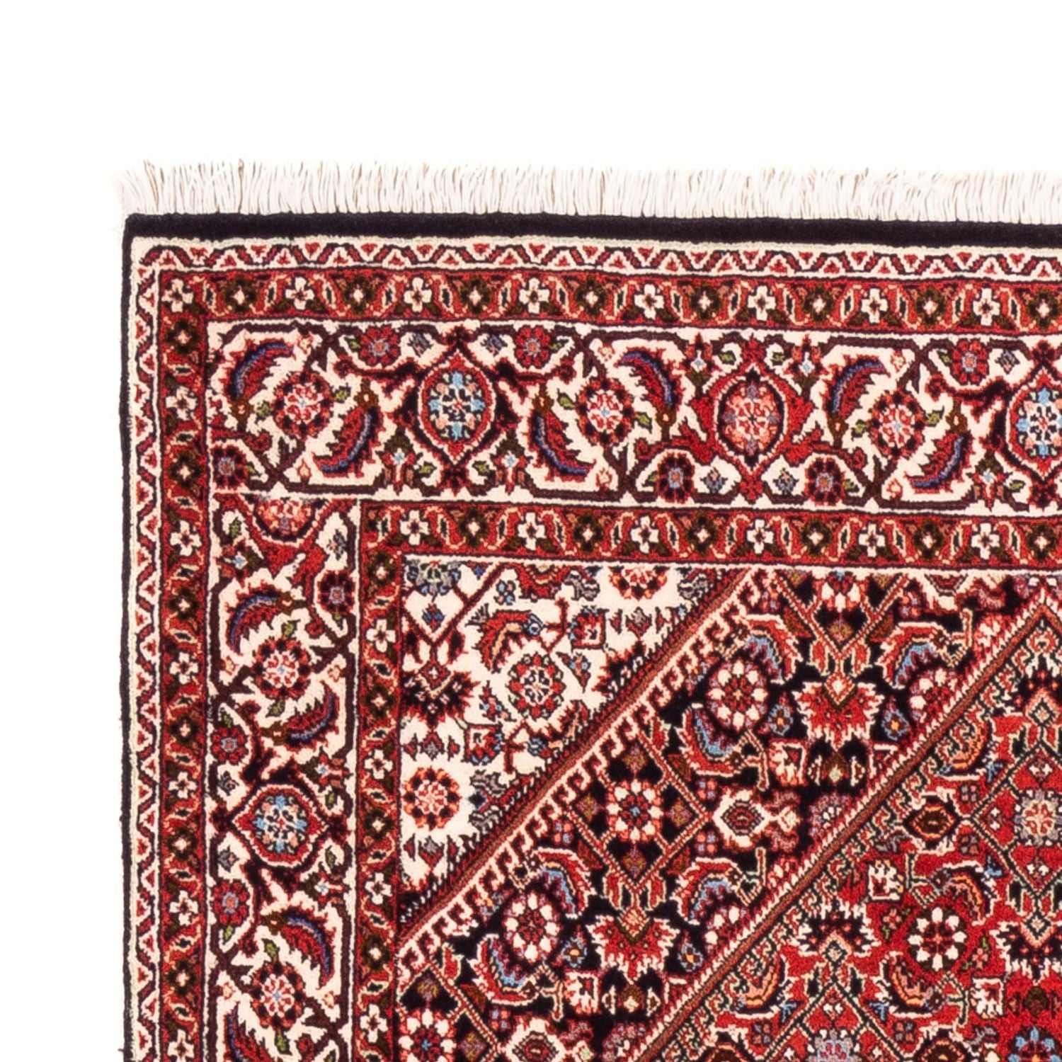 Alfombra persa - Bidjar - 184 x 108 cm - rojo