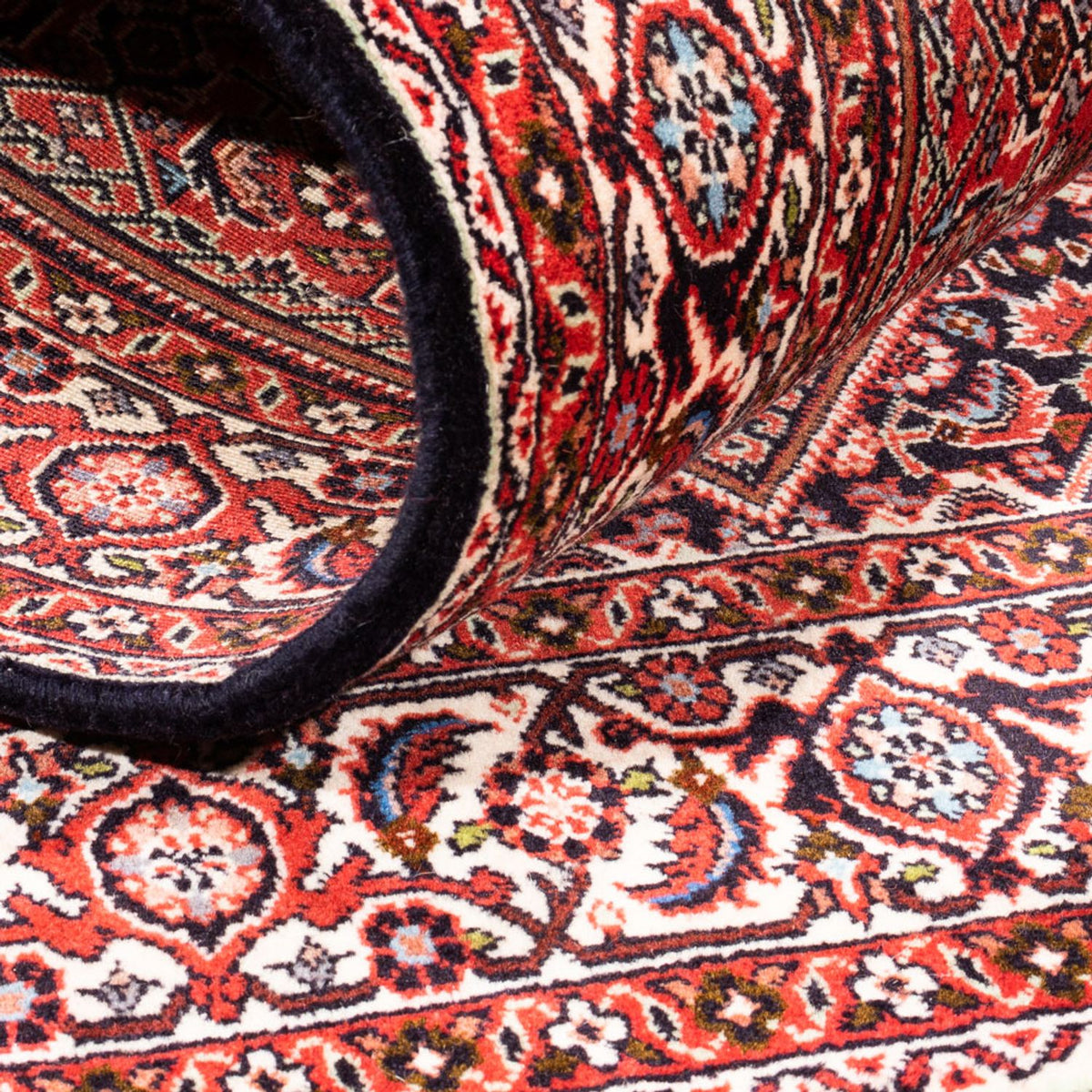 Alfombra persa - Bidjar - 184 x 108 cm - rojo