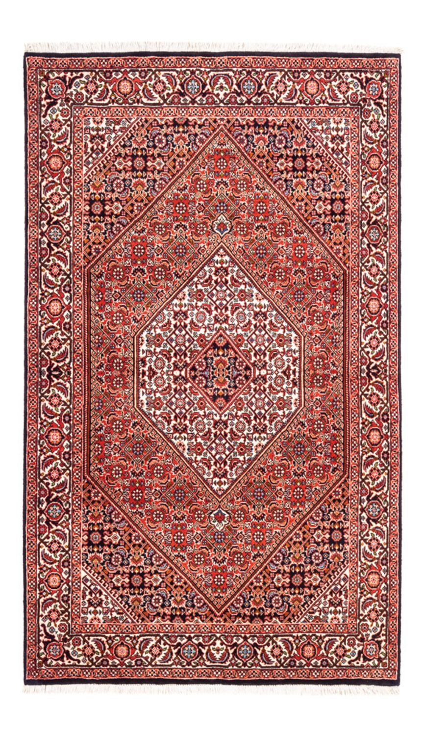 Alfombra persa - Bidjar - 172 x 107 cm - rojo