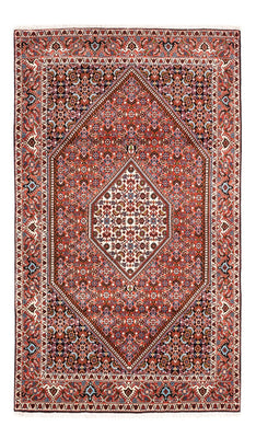 Alfombra persa - Bidjar - 180 x 112 cm - rojo