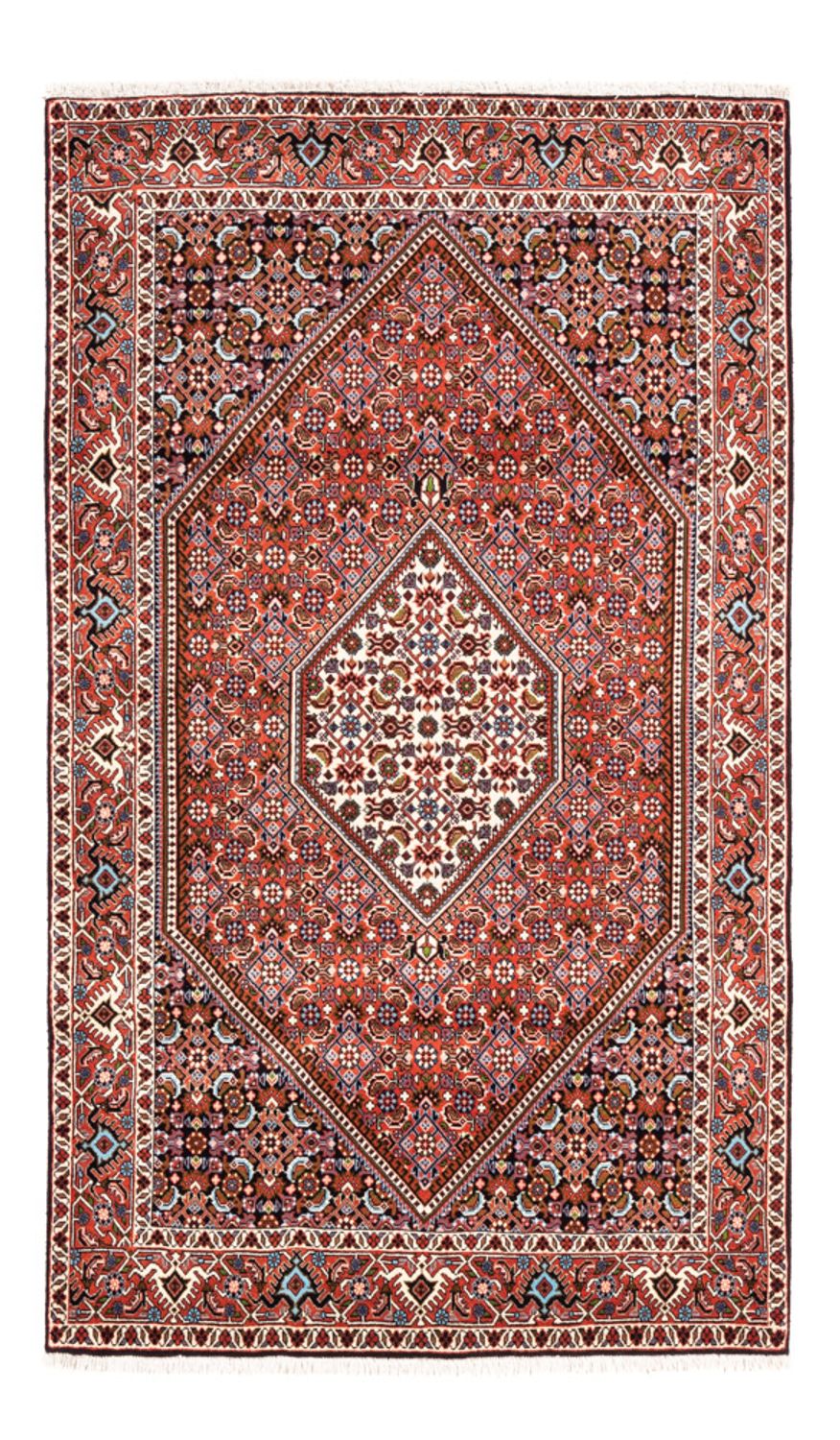 Alfombra persa - Bidjar - 180 x 112 cm - rojo