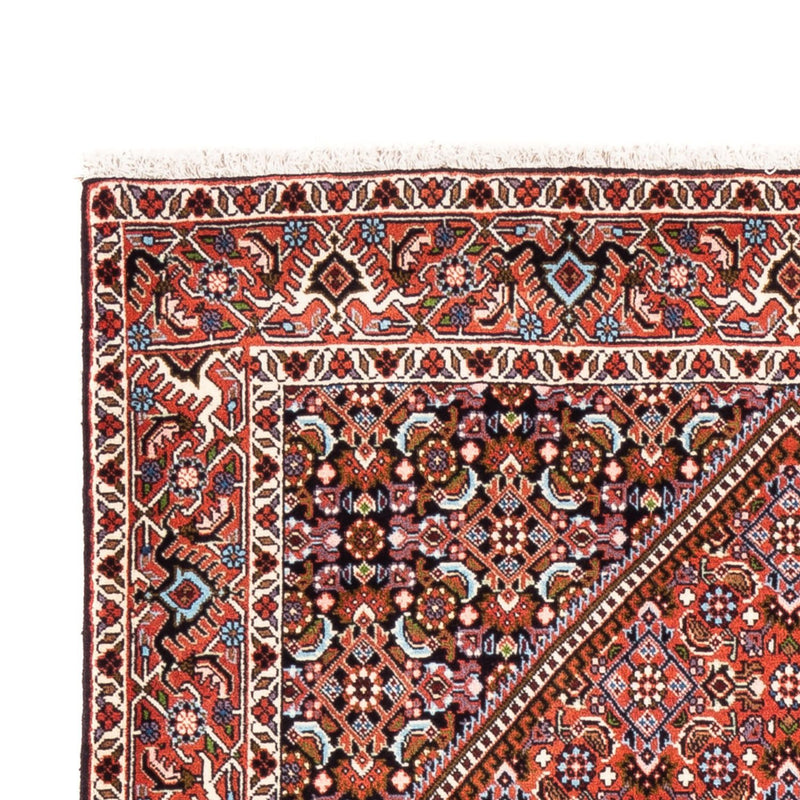 Alfombra persa - Bidjar - 180 x 112 cm - rojo