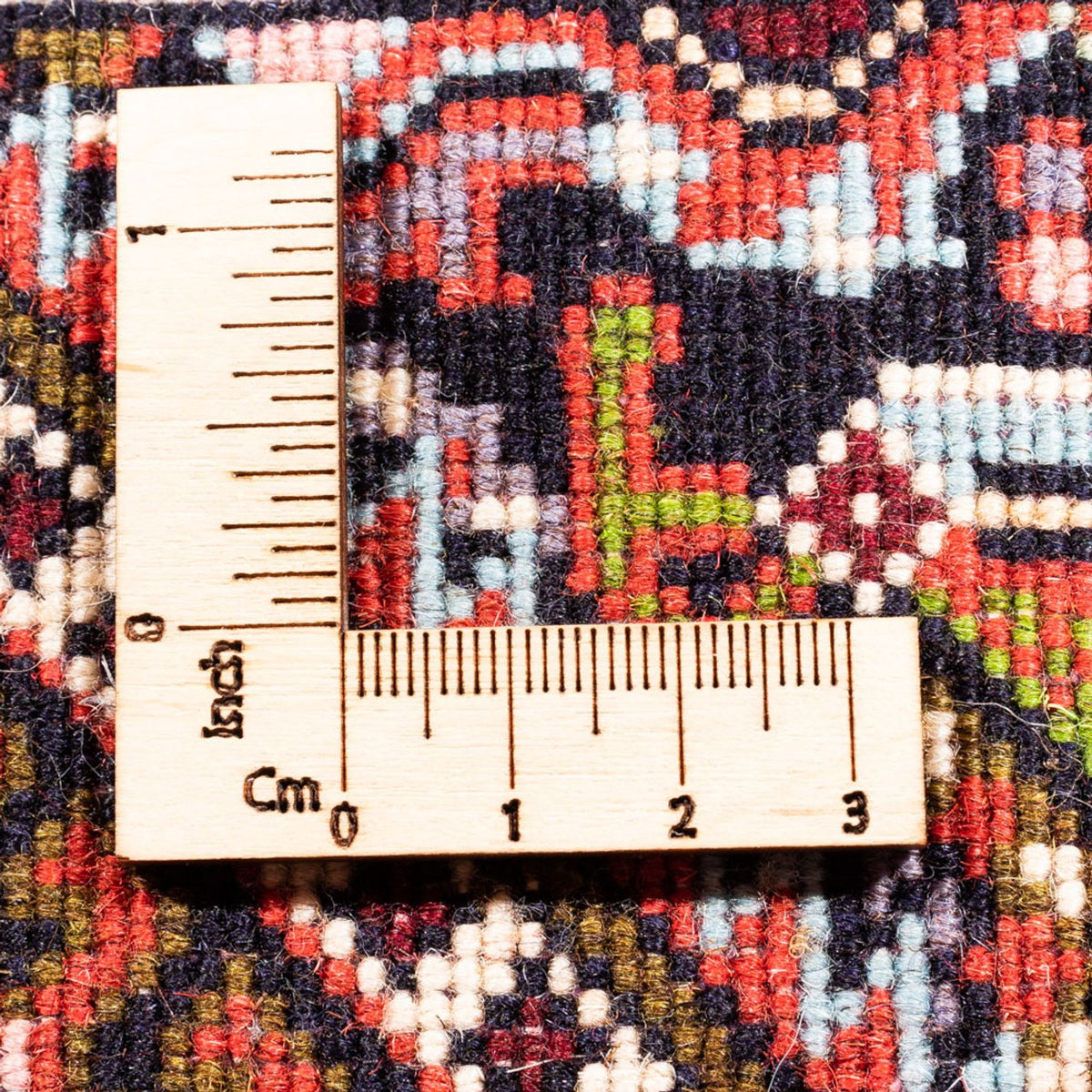 Alfombra persa - Bidjar - 180 x 112 cm - rojo