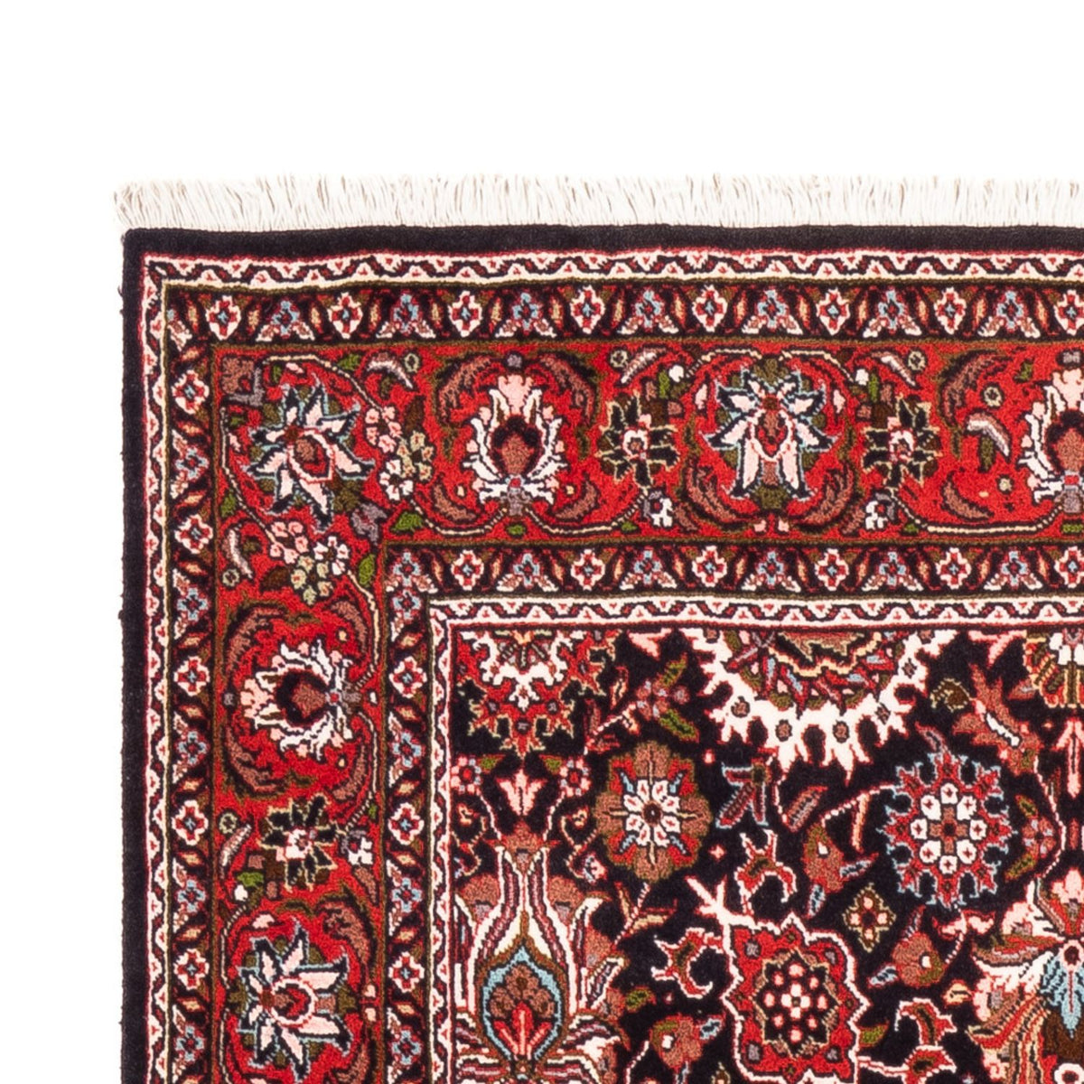 Alfombra persa - Bidjar - 175 x 110 cm - azul oscuro