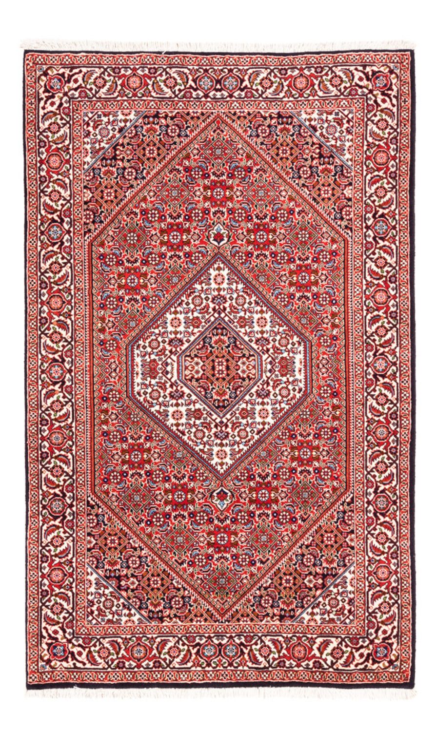 Alfombra persa - Bidjar - 168 x 109 cm - rojo