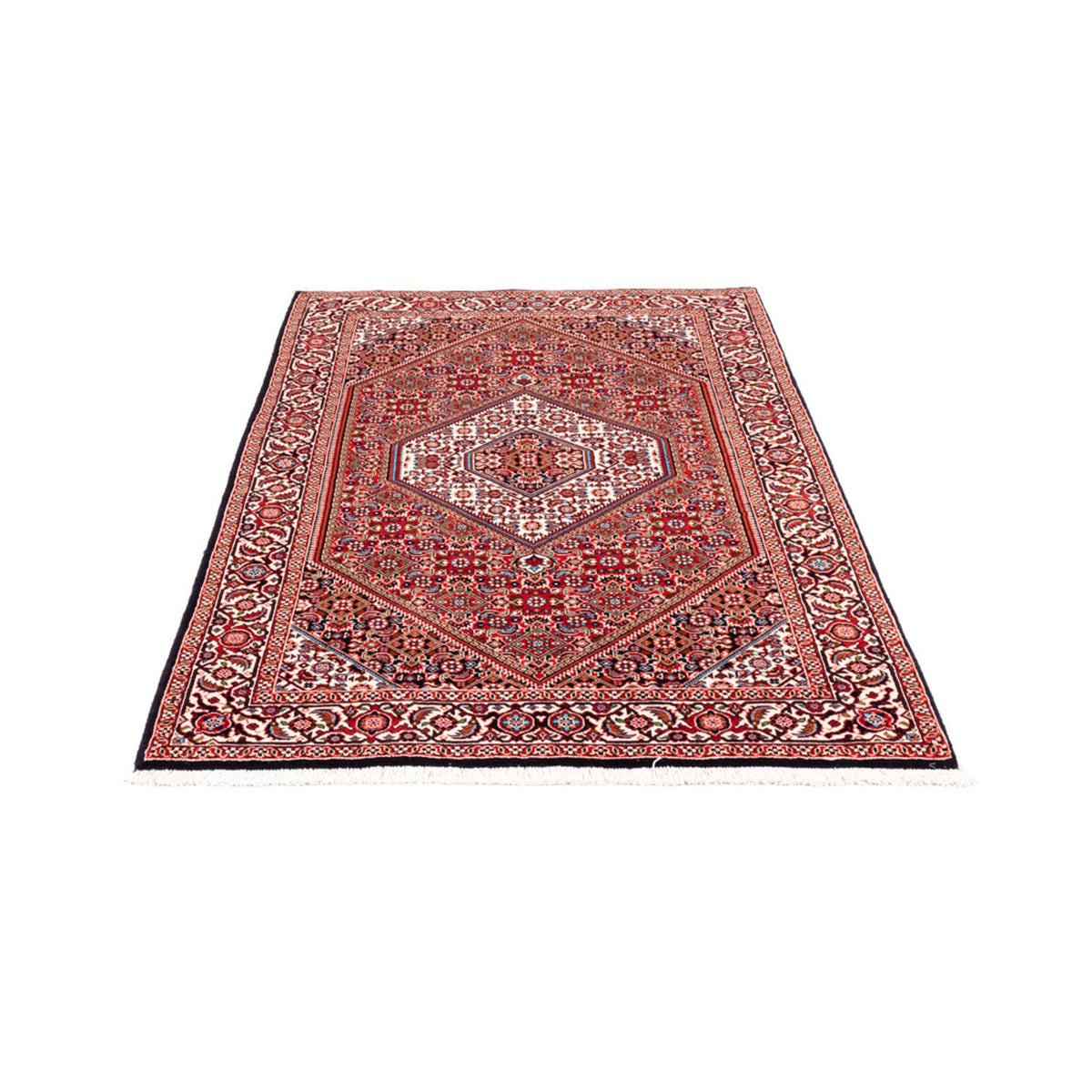 Alfombra persa - Bidjar - 168 x 109 cm - rojo