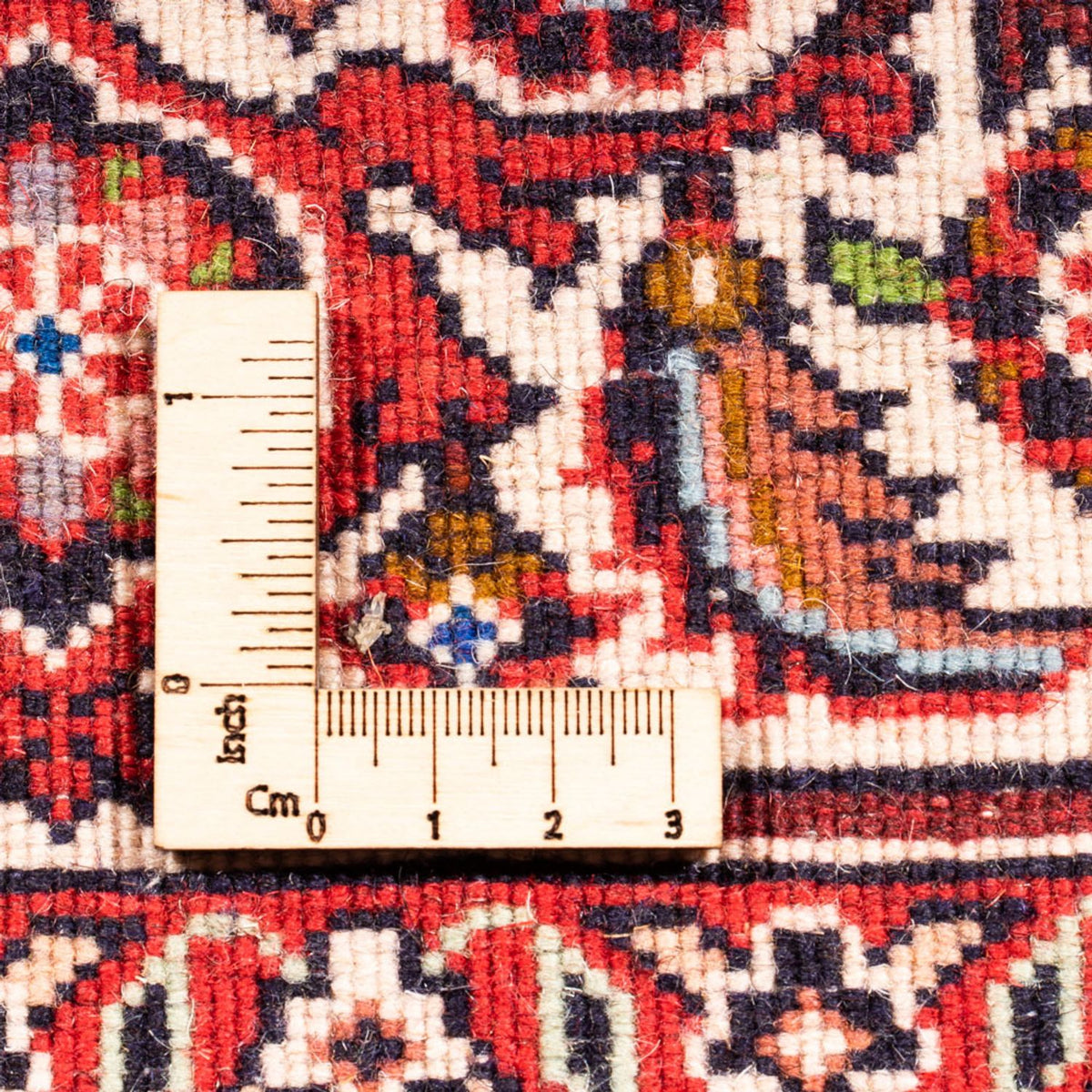 Alfombra persa - Bidjar - 168 x 109 cm - rojo