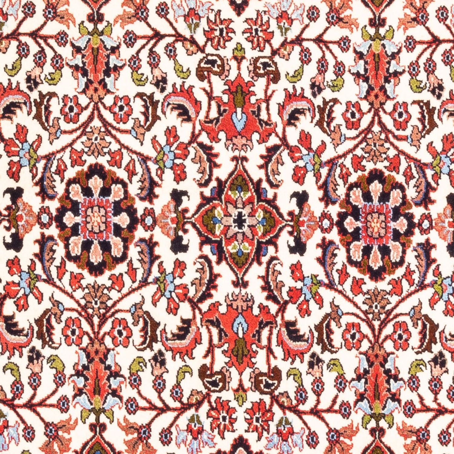 Alfombra persa - Bidjar - 167 x 108 cm - crema