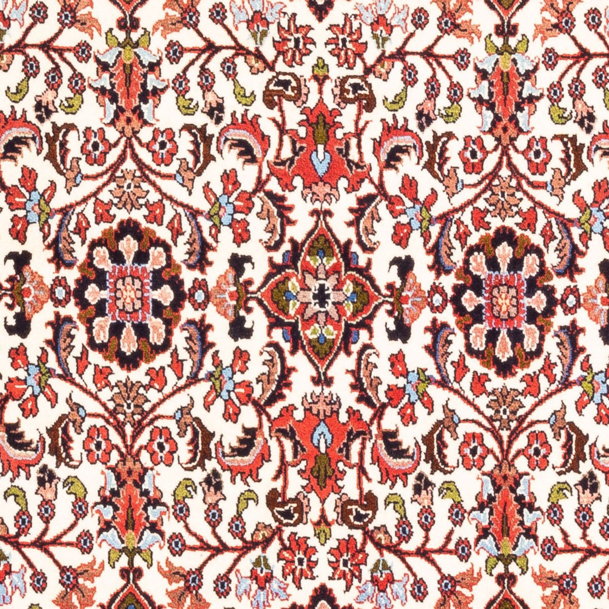 Alfombra persa - Bidjar - 167 x 108 cm - crema