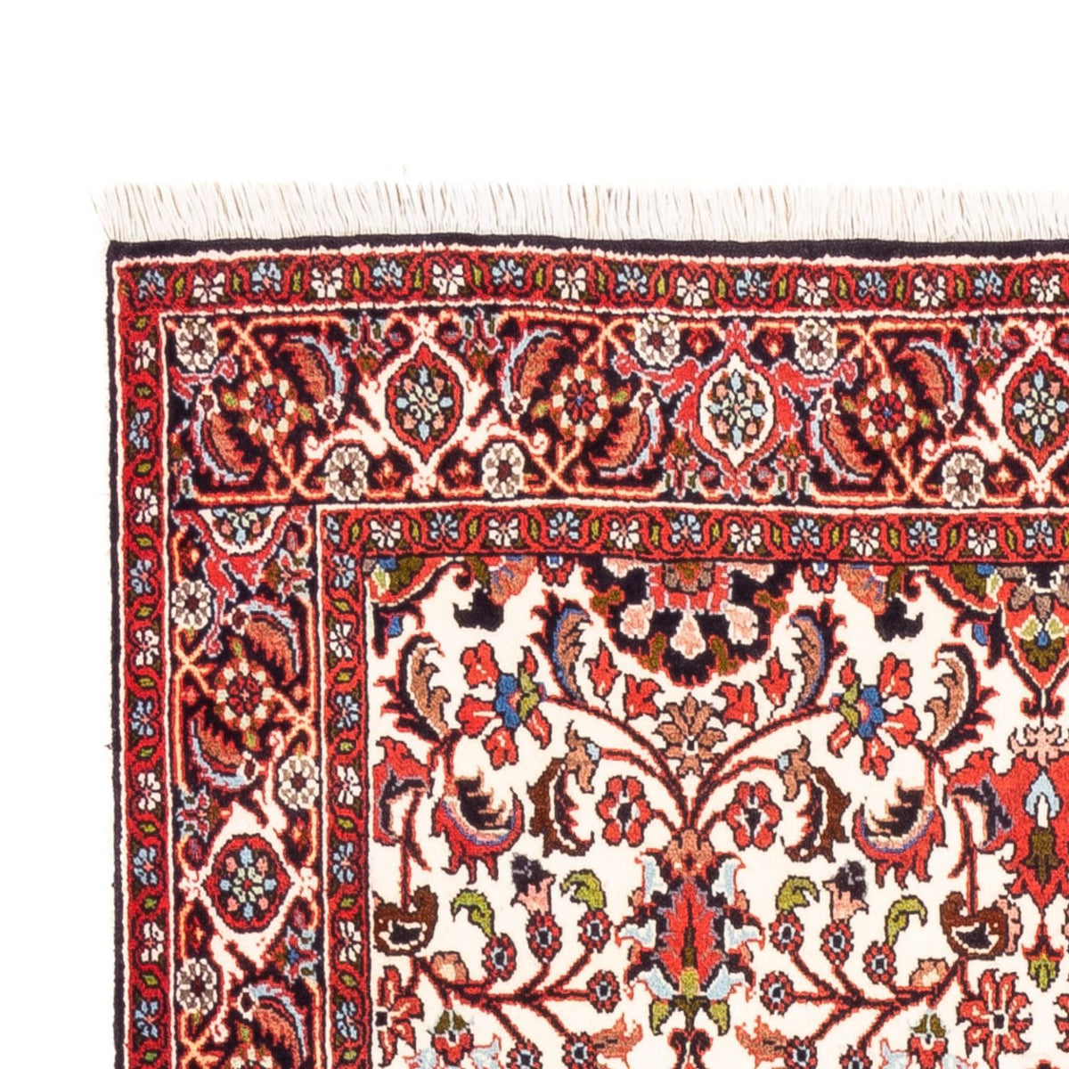 Alfombra persa - Bidjar - 167 x 108 cm - crema