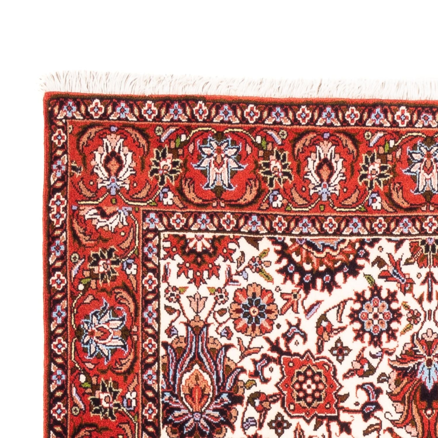Alfombra persa - Bidjar - 182 x 108 cm - crema