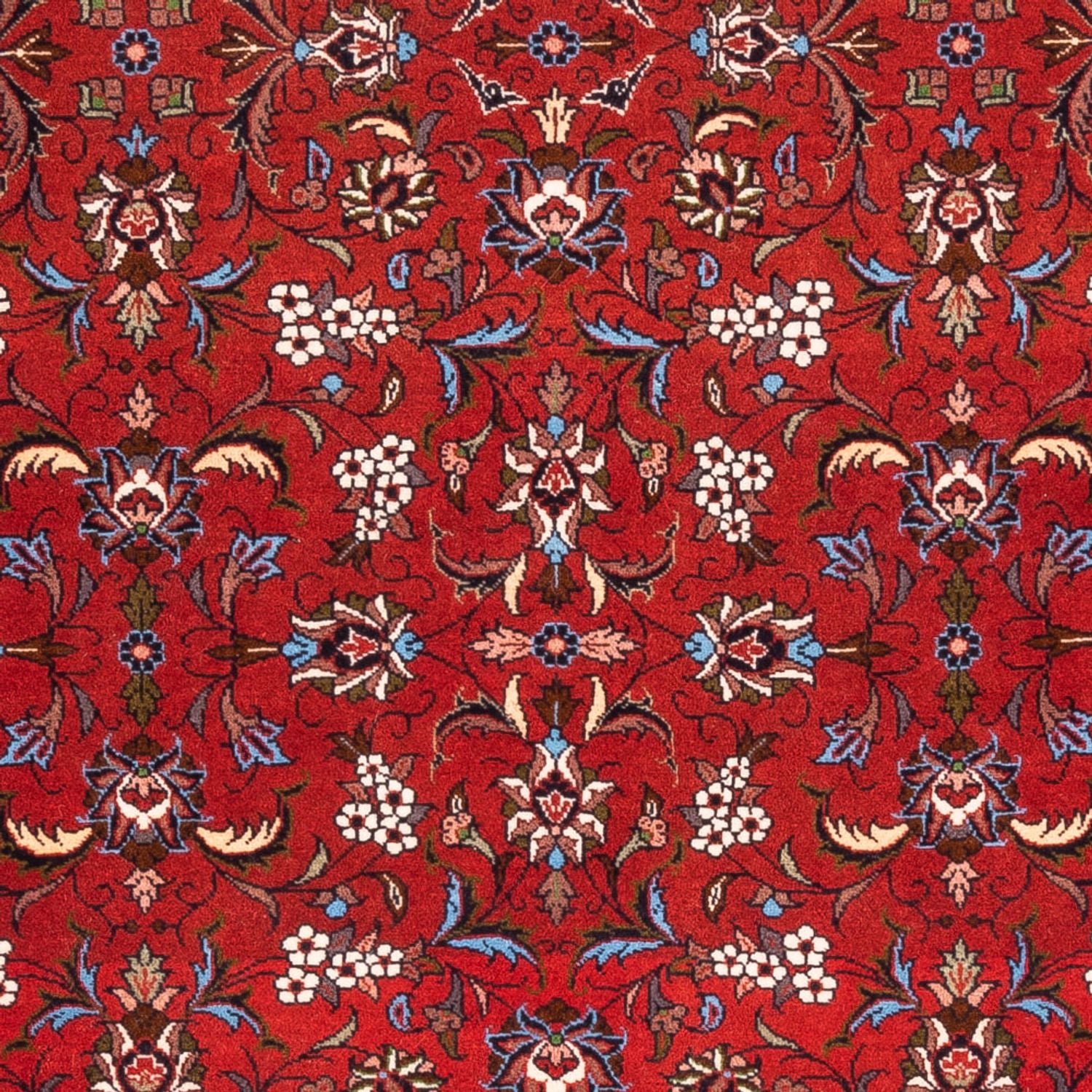 Alfombra persa - Bidjar - 182 x 110 cm - rojo