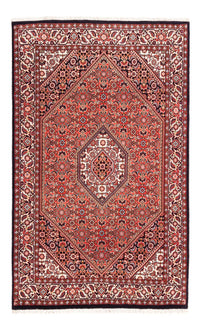 Alfombra persa - Bidjar - 166 x 110 cm - rojo