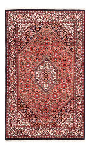 Alfombra persa - Bidjar - 166 x 110 cm - rojo