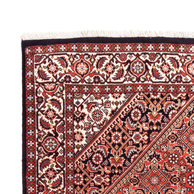 Alfombra persa - Bidjar - 166 x 110 cm - rojo