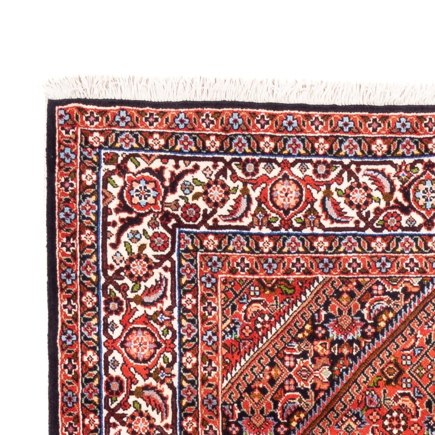 Alfombra persa - Bidjar - 180 x 107 cm - rojo