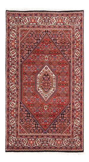 Alfombra persa - Bidjar - 174 x 107 cm - rojo