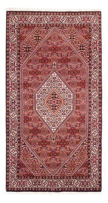 Alfombra de pasillo Alfombra persa - Bidjar - 185 x 104 cm - rojo