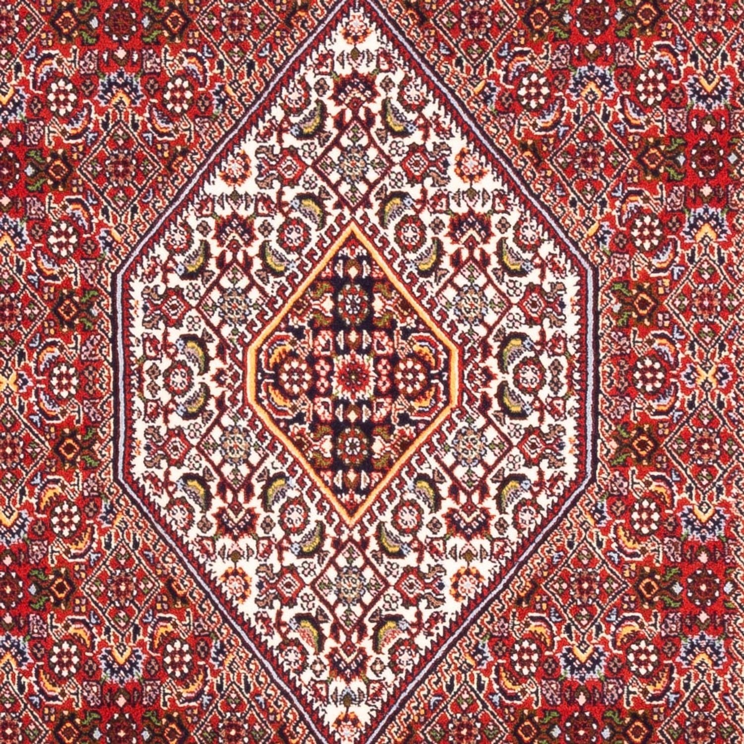 Alfombra de pasillo Alfombra persa - Bidjar - 185 x 104 cm - rojo