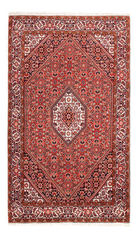 Alfombra persa - Bidjar - 176 x 108 cm - rojo