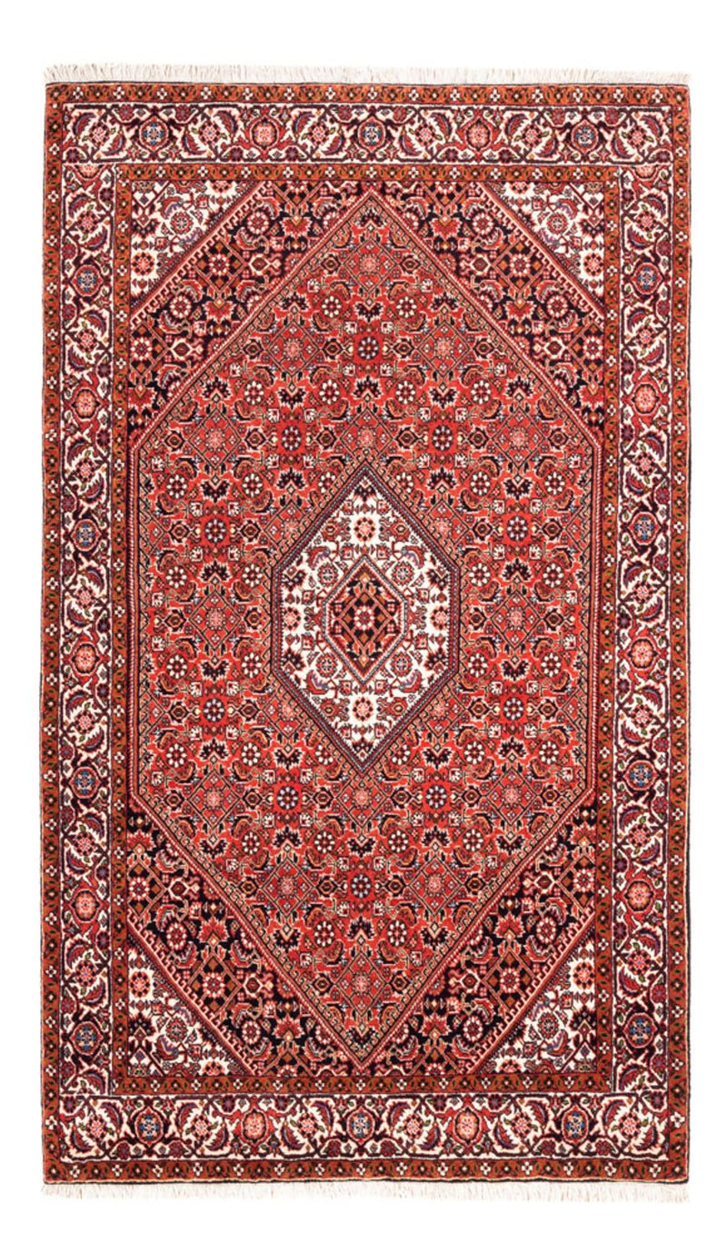 Alfombra persa - Bidjar - 176 x 108 cm - rojo