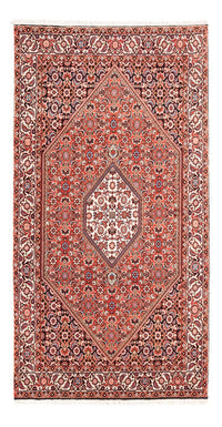 Alfombra persa - Bidjar - 187 x 107 cm - rojo