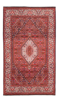 Alfombra persa - Bidjar - 183 x 110 cm - rojo