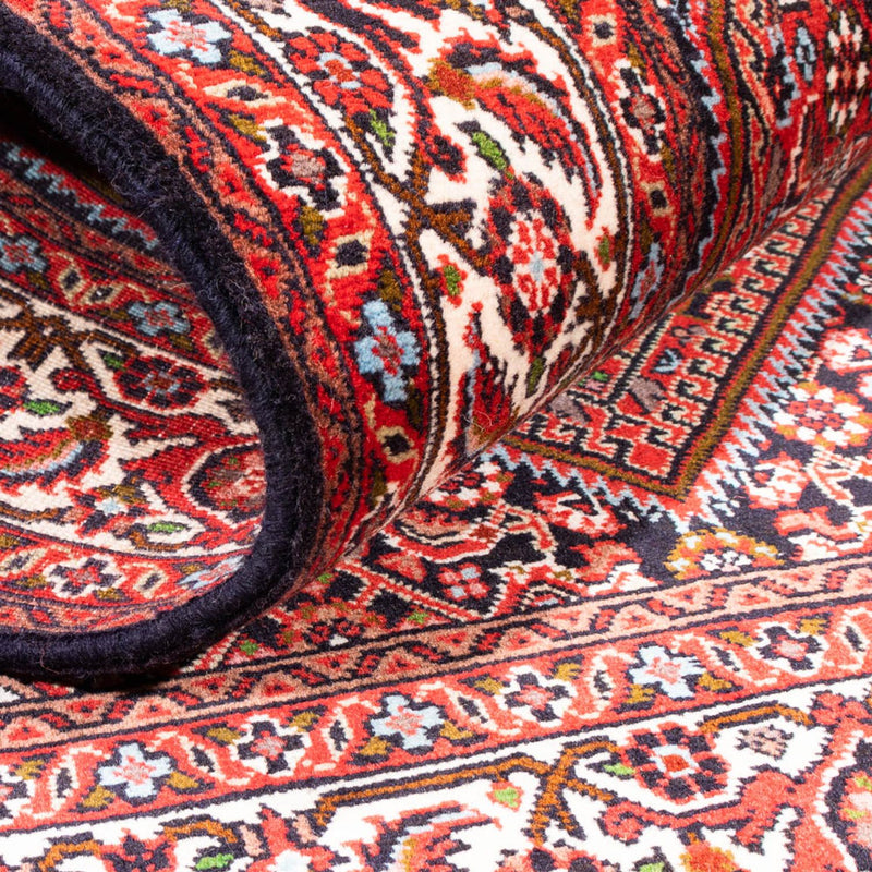 Alfombra persa - Bidjar - 183 x 110 cm - rojo
