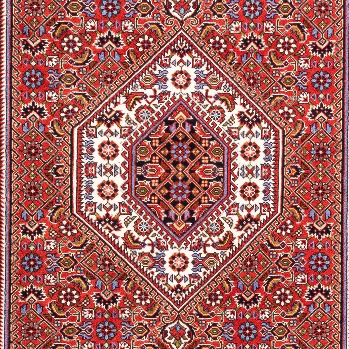 Alfombra persa - Bidjar - 174 x 110 cm - rojo