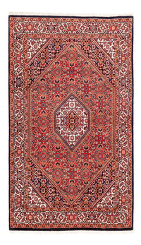 Alfombra persa - Bidjar - 174 x 108 cm - rojo